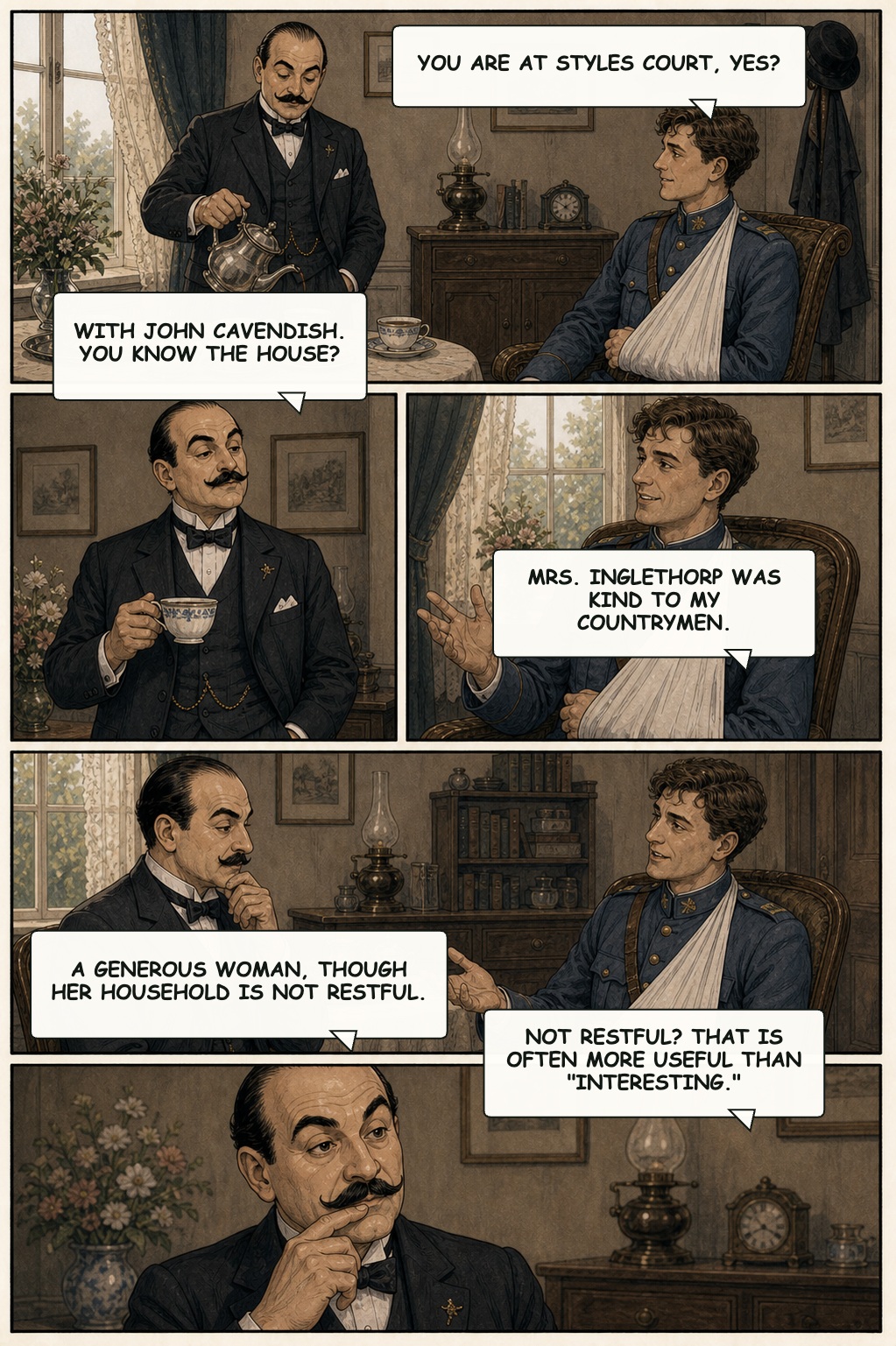 The Mysterious Affair at Styles Page 22
