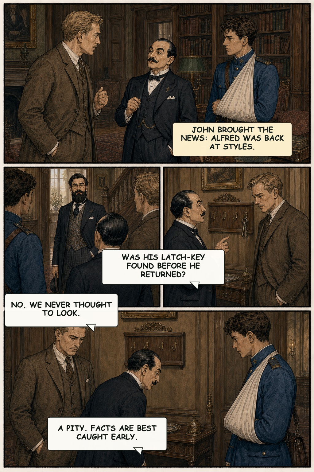 The Mysterious Affair at Styles Page 49