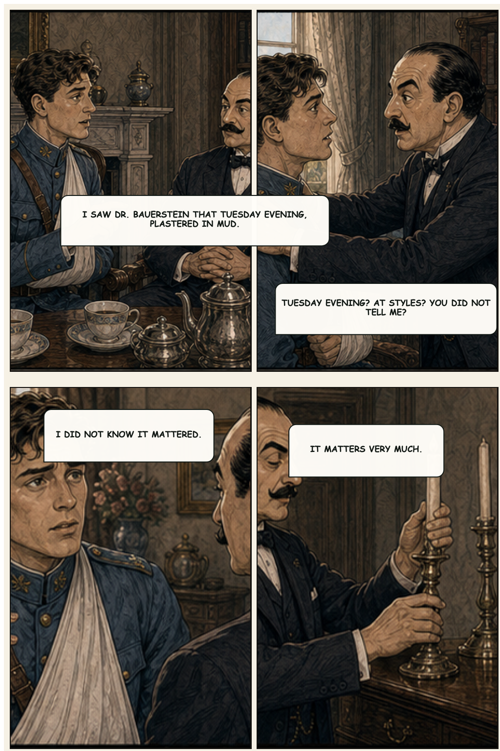 The Mysterious Affair at Styles Page 86