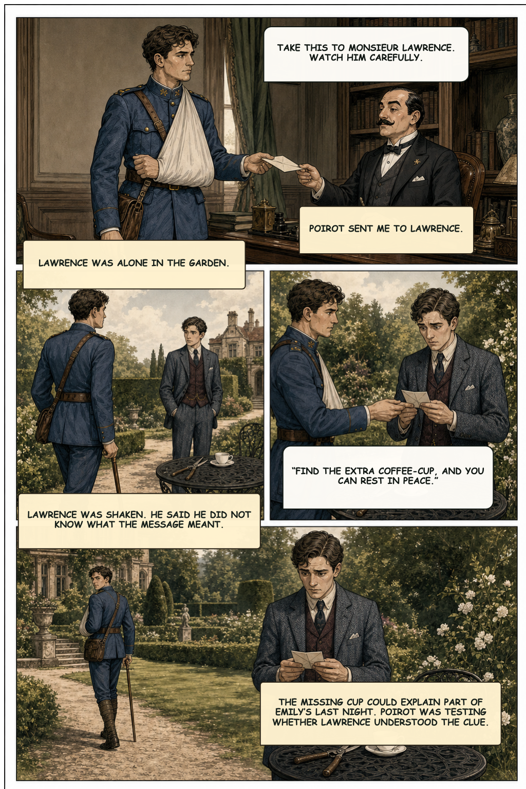 The Mysterious Affair at Styles Page 100