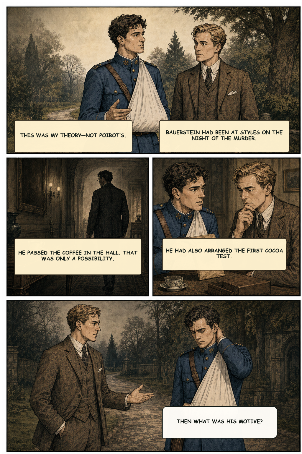 The Mysterious Affair at Styles Page 104